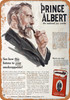 1916 Prince Albert Crimp Cut Pipe and Cigarette Tobacco - Metal Sign