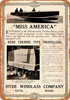 1920 Hyde Turbine Boat Propellers - Metal Sign