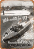 1948 Chris-Craft Speed Boats - Metal Sign