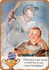 1956 Babe Ruth and Wheaties - Metal Sign