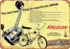 1968 Raleigh Fireball Bicycles - Metal Sign