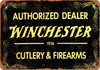 1935 Authorized Winchester Dealer - Metal Sign