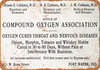 1911 Oxygen Cures Addiction - Metal Sign