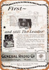 1924 General Radio Amplifiers - Metal Sign