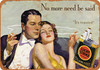 1933 Lucky Strike Cigarettes and Romance - Metal Sign