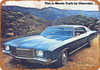 1970 Chevrolet Monte Carlo - Metal Sign