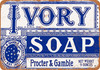 1921 Ivory Soap - Metal Sign