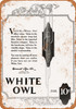 1921 White Owl Cigars - Metal Sign