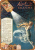 1917 Lazell's Talcum Powder - Metal Sign