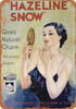 1929 Hazeline Skin Cream - Metal Sign