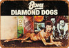 1974 David Bowie Diamond Dogs - Metal Sign