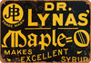 Dr. Lynas' Maple-O - Metal Sign
