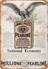 1895 Pearline Washing Compound - Metal Sign