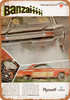 1967 Plymouth Belvedere 426 Hemi GTX - Metal Sign