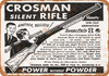 1920 Crossman Silent Air Rifle - Metal Sign