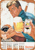 1964 Falstaff Beer and Fishing - Metal Sign
