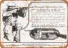 1924 Thompson Submachine Guns - Metal Sign