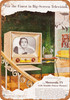 1954 Motorola Big Screen Televisions - Metal Sign