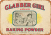 1923 Clabber Girl Baking Powder - Metal Sign