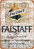 Falstaff Beer - Metal Sign 4