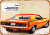 1970 Plymouth 'Cuda - Metal Sign