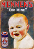 1909 Mennen's Borated Talcum Powder - Metal Sign