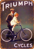 Triumph Bicycles - Metal Sign