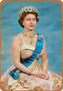 1954 Queen Elizabeth II - Metal Sign