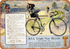 1938 BSA Triple Star Bicycles - Metal Sign