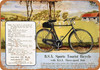 1938 BSA Sports Tourist Bicycles - Metal Sign