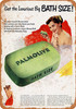 1950 Palmolive Bath Soap - Metal Sign