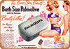 1949 Palmolive Bath Soap - Metal Sign