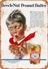 1920 Beech-Nut Peanut Butter - Metal Sign