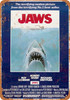 1975 Jaws Movie - Metal Sign