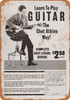 1970 Play Guitar Like Chet Atkins - Metal Sign