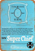 1950 Santa Fe Super Chief Turquoise Room - Metal Sign