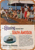 1951 Moore-McCormack Cruises South America - Metal Sign