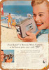 1957 Kodak Brownie Movie Camera - Metal Sign