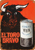 1969 Schlitz Malt Liquor Bull - Metal Sign 2