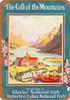 1935 Vacations in Glacier National Park - Metal Sign