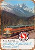 1964 Great Northern Empire Builder - Metal Sign