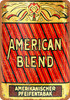 American Blend German Pipe Tobacco - Metal Sign