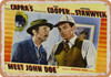Meet John Doe (1941) 3 - Metal Sign