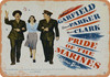 Pride of the Marines (1945) 1 - Metal Sign