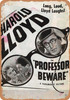 Professor Beware (1938) 4 - Metal Sign