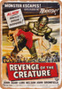 Revenge of the Creature (1955) - Metal Sign