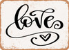Love - 23 - Metal Sign