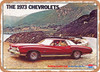 1973 Chevy Monte Carlo Vintage Ad - Metal Sign