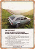1971 AMC Hornet Sportabout Its Not So Much Station Wagon As It Is a Sporty Car with Cargo Space Vintage Ad - Metal Sign