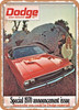 1969 Dodge News Magazine Special 1970 Announcement Issue Vintage Ad - Metal Sign